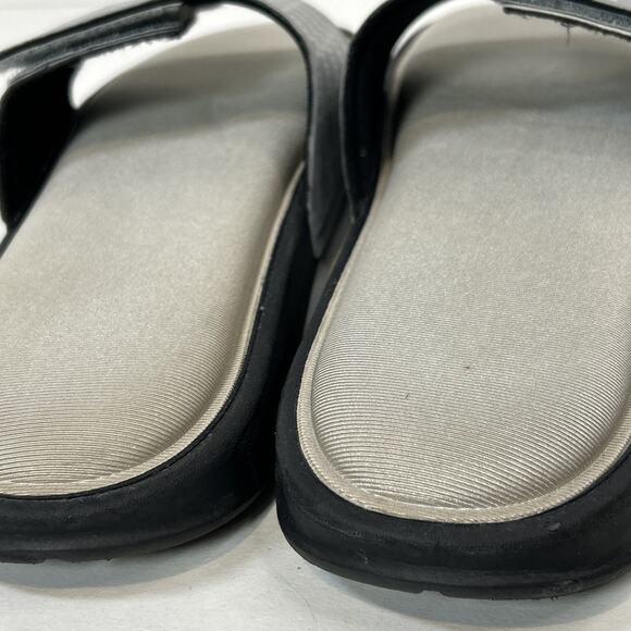 Detroit Lions Men’s Slides Sandals Gray Adjustable Strap Size 9-10 NFL - Picture 6 of 10